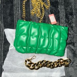 Green Crossbody